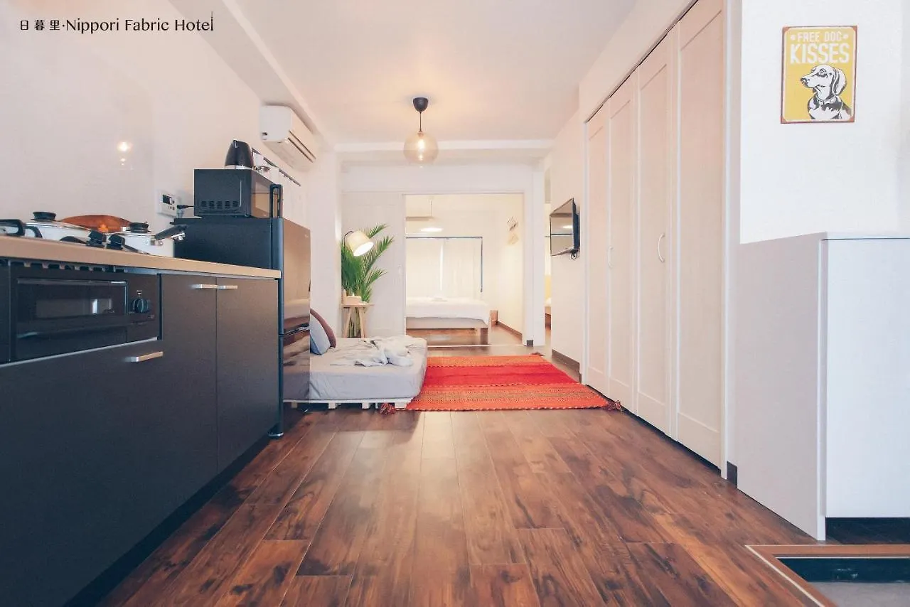 Nippori Fabric Hotel Tokyo Apartment